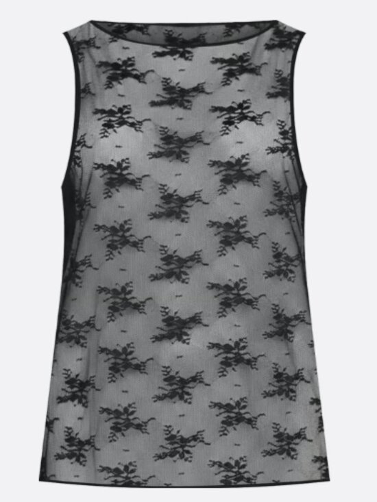 torrid Tops - Torrid Mesh Lace Tank Top Size 1